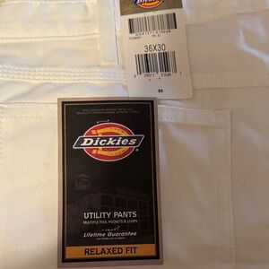 Dickies Classic White Utility Trousers